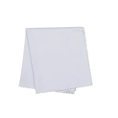 Image of HomyWord 10 PCS White Microfiber Cleaning Cloth For All Gentle Surfaces, Touchscreens, Smartphones, Camera Lenses, LCD Screens &amp; HD 5.5x5.5 inch