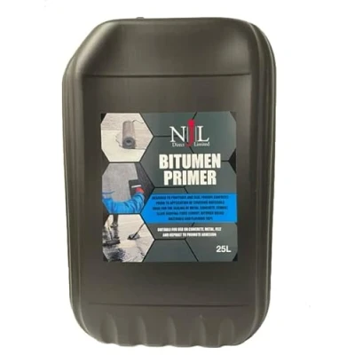 Image of Njl Direct Black Bitumen Roof Primer &amp; Sealer 25L