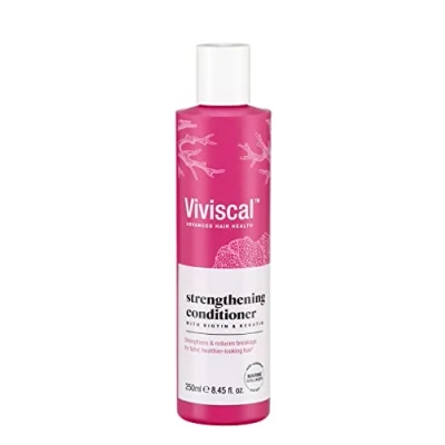 Image of Viviscal Strengthening Conditioner, for Naturally Thicker &amp; Fuller Looking Hair, Moisturising Hair Conditioner with Biotin, Keratin Marine Collagen, All Types, 250 ml