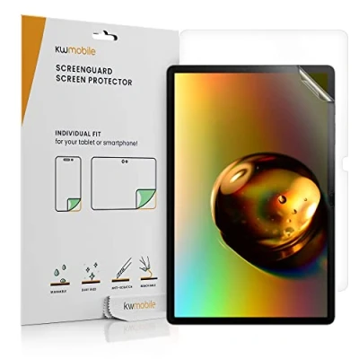 Image of kwmobile Screen Protector Compatible with Samsung Galaxy Tab S9+ / S9 FE+ S10+ 2x Anti reflective Matte Film for Tablet
