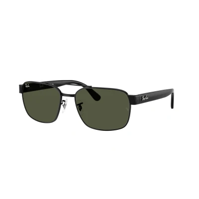 Image of Ray Ban Unisex Sunglasses, Size: 58, Black