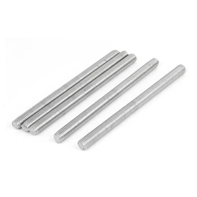 Image of Sourcingmap M10 x 150mm 304 Stainless Steel Right Hand Thread Fully Threaded Rod Stud 5PCS