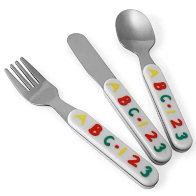 Image of Zodiac G 4A Childs ABC Cutlery Set (Pack of 3)