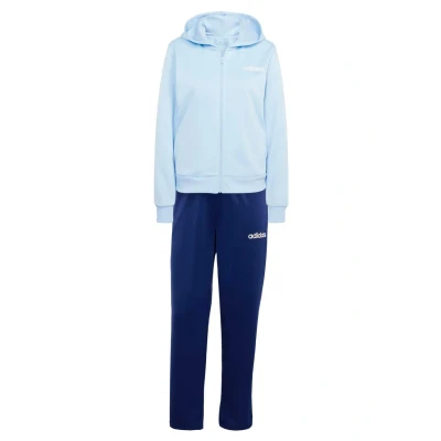 Image of adidas Sportswear Essentials Linear SET Tracksuit, Women&#039;s, Size: XS, Glow blue
