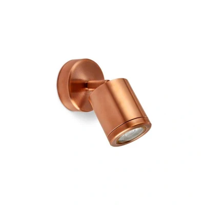 Image of Mains Voltage LED Wall Light Copper 2700K Collingwood