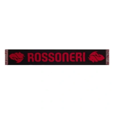 Image of AC Milan Official Jacquard Scarf, red/Black, One Size