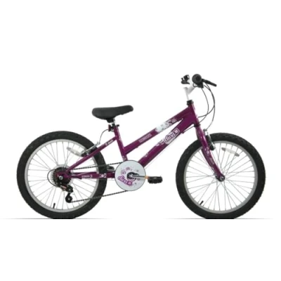Image of Professional Diva 20&quot; Wheel Kids Girls Mountain Bike Purple Age 7+