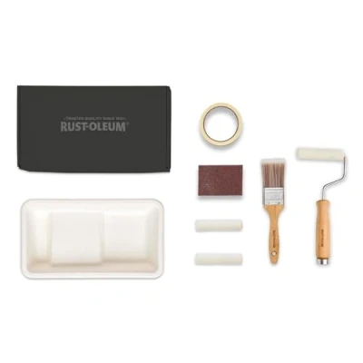 Image of Rust Oleum Ready to Roll Eco Paint Kit (Small) Matt Furniture Moody Darks
