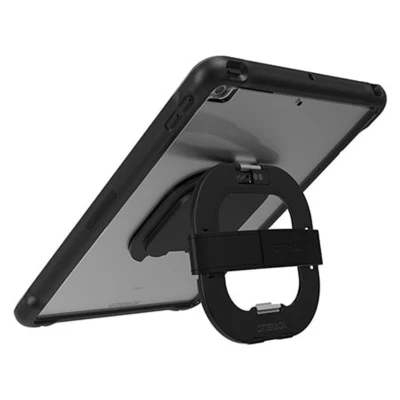 Image of OtterBox UnlimitED Kickstand Case for iPad 10.2 Inch (7th gen 2019 / 8th 2020 9th 2021), Shockproof, Protective with built in Screen Protector, Grey, Non Retail Packaging