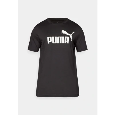 Image of Puma LOGO TEE Print Tshirt, Men&#039;s, Size: XXL, Black