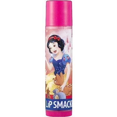 Image of Lip Smacker Snow White Balm, Disney Princesses Flavored Inspired Balm for Kids, Moisturizing and Smoothing to Make Lips Shine, Cherry Kiss Flavour