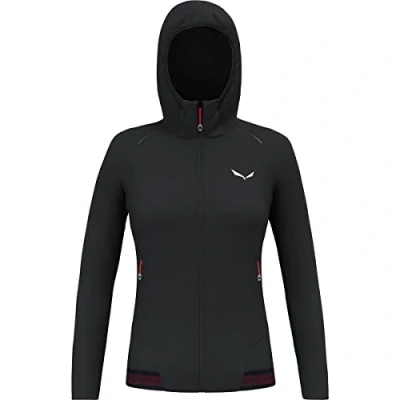 Image of Salewa Pedroc Jacket Sweatshirt, Women&#039;s, Size: 4, Black out