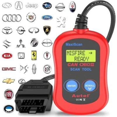 Image of Autel MS300 Universal OBD2 Scanner Car Code Reader, Turn Off Check Engine Light, Read &amp; Erase Fault Codes, Emission Monitor Status CAN Vehicles Diagnostic Scan Tool