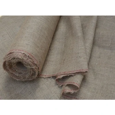 Image of Hessian/Burlap/Jute Natural Fabric cut from the roll 10oz Choose your length (5 Metres)