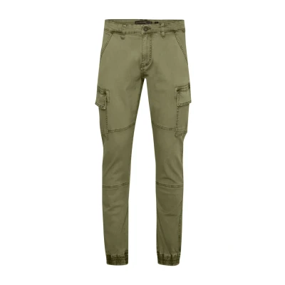 Image of Indicode Jeans Idbromfield Cargo trousers, Men&#039;s, Size: XL, Army