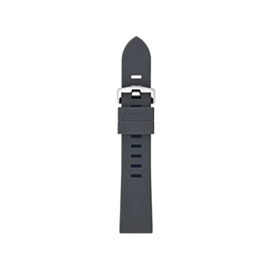 Image of Fossil Strap for unisex watches 20 mm lug width, Silicone Strap, S201107
