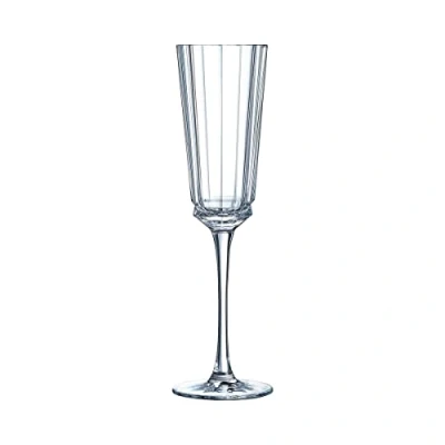 Image of Cristal d&#039;Arques Macassar Collection Flute 17cl, Glossy and Very Resistant, 6 Pieces Reinforced Packaging, Suitable for Online Sale