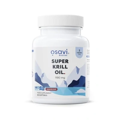 Image of Osavi Super Krill Oil, 1180mg 60 softgels