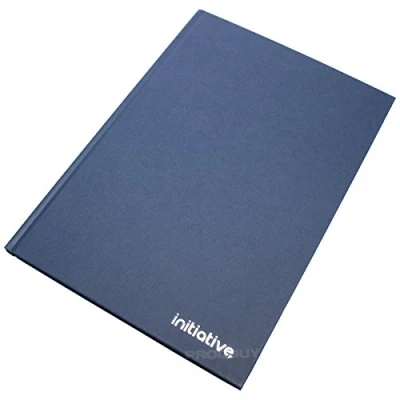 Image of A4 Hardback Manuscript Book Feint Ruled 192 Lined Pages