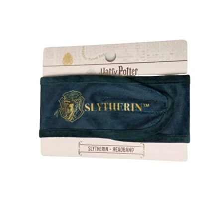 Image of Harry Potter Hogwarts Crests Headband Ladies Girls Hair Band Xmas Novelty Gift (Slytherin Headband)