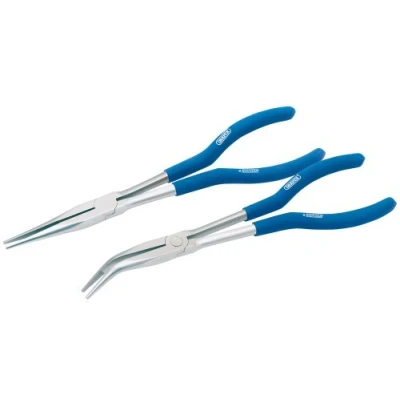 Image of Draper Long Reach Nose Pliers Set (2 Piece)