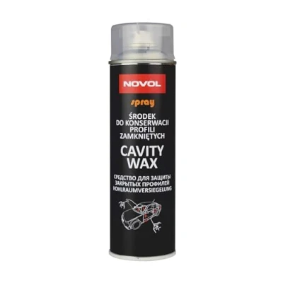 Image of Novol Ml Rust Proofing Body Cavity Wax 500ml Spray Aerosol + Extension nozzle