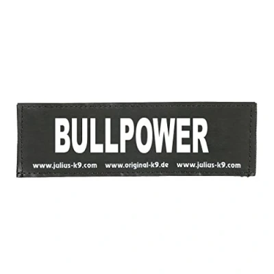 Image of Interchangeable Patches, 1 pair, BULLPOWER, Size: Large, Black
