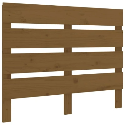 Image of vidaXL Headboard Honey Brown 100x3x80 cm Solid Wood Pine