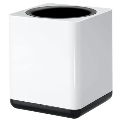 Image of HAN 17653 32, i Line pencil cup. Elegant, attractive accessory in premium quality, white black