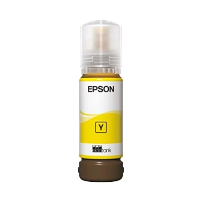 Image of Epson 107 Yellow Ink Cartridge EcoTank 70ml for ET 18100 C13T09B440