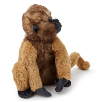 Image of Zappi Co Woolly Monkey Plush Toy (28cm) Playful, Soft Primate, Eco Friendly, Great for Kids&#039; Jungle Adventures, 100% Recycled