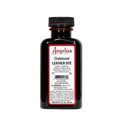 Image of Angelus Leather Dye Oxblood 3oz