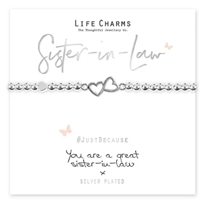 Image of Life Charms You Are A Great Sister In Law Bracelet