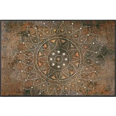 Image of Wash+Dry Doormat, Polyamide Back: Nitrile Rubber, Multicoloured, 75 x cm (Rechteckig)