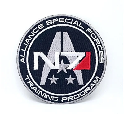 Image of N7 Alliance Special Forces Video Game Iron/Sew on Embroidered Patch