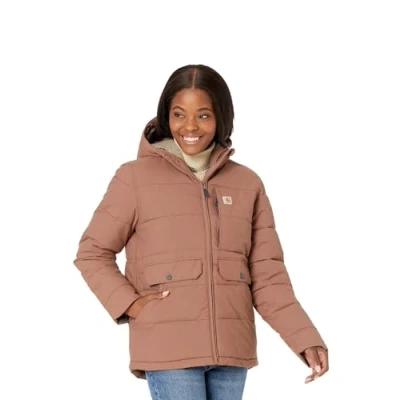 Image of Carhartt Women&#039;s Montana Relaxed Fit Insulated Jacket, Nutmeg, L