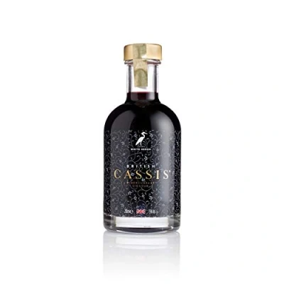 Image of British Cassis, (Blackcurrant liqueur) by White Heron, 15% abv , 20 cl