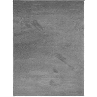 Image of vidaXL Rug OVIEDO Short Pile Anthracite 240x340 cm