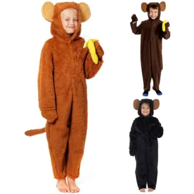 Image of Charlie Crow Cheeky Monkey Costume for Kids 3 Years