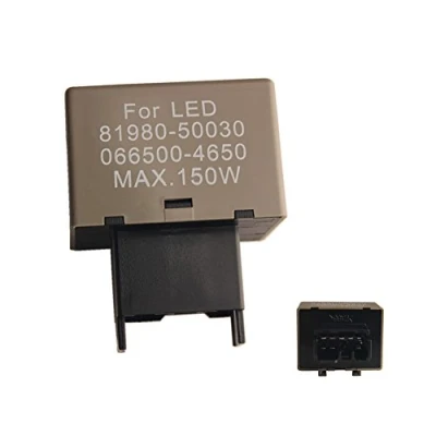 Image of DEWHEL 8 Pin 81980 50030 066500 4650 Electronic LED Flasher Assy Relay Fix For Lexus Scion or Toyota Turn Signal Light Bulbs