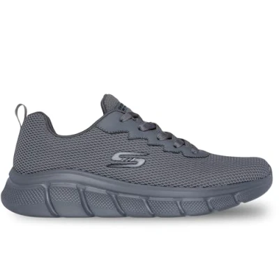 Image of Skechers Men&#039;s BOBS B Flex CHILL Edge Sneaker, Gray, 11 UK