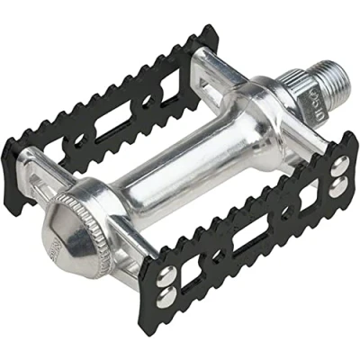 Image of MKS Sylvan Stream Pedal: Streamlined, efficient, great for touring, Metallic