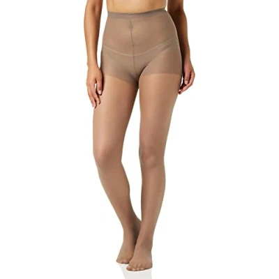 Image of Charnos Womens 7 15D Sheer 3PP Tights Smoke 16 (XL)