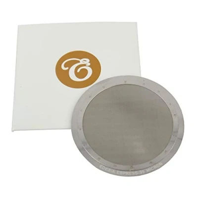 Image of Permanent Reusable Replacement 63mm Filter Disc for Aerobie Aeropress 35 Micron Filtration