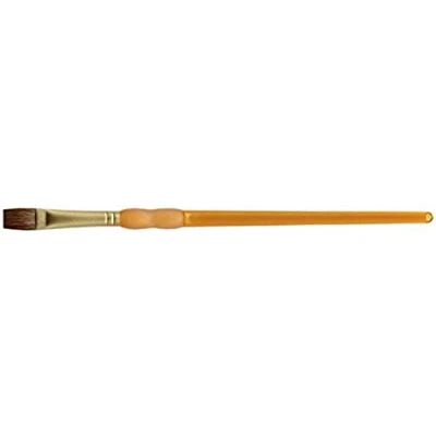Image of Royal Brush Crafter&#039;s Choice Hair Flat Brush, 1/4 Inch, Camel