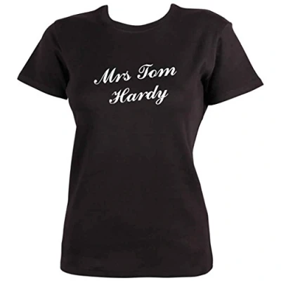 Image of Dead Fresh Mrs Tom Hardy T Shirt, S Black