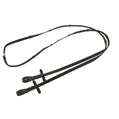 Image of Covalliero Kerbl 3222117 Antislip Rubber Reins Full 15 mm Black