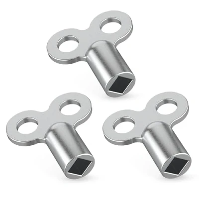 Image of RAVN HAMAN 3 x Heater Bleed Keys Silver Robust Key Heating for Almost All Heaters/Radiators Handy
