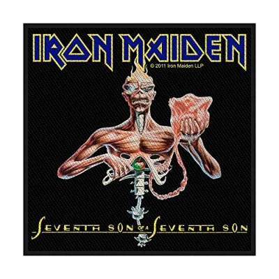 Image of Iron Maiden Seventh Son Official Patch (10cm x 10cm)