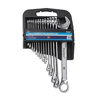 Image of Bluespot Tools 4125 B/SPOT Comb Spanner Set (14 Piece)